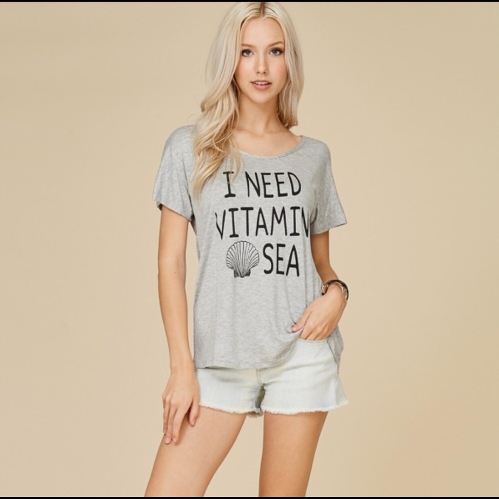 🍁 I Need Vitamin Sea shirt